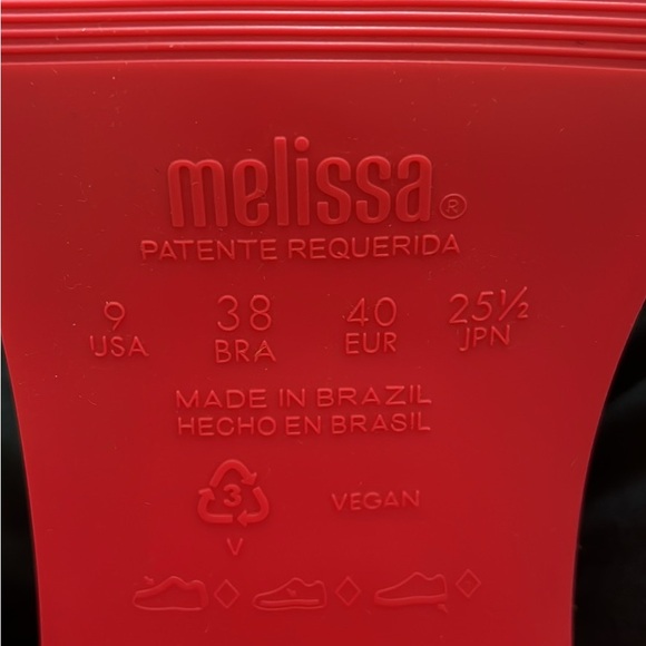 Melissa Nubia Pink Jelly Platform Ankle Boots 9 / 40 - Picture 4 of 5